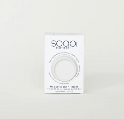 Starter Kit Porte-savon Magnétique Blanc