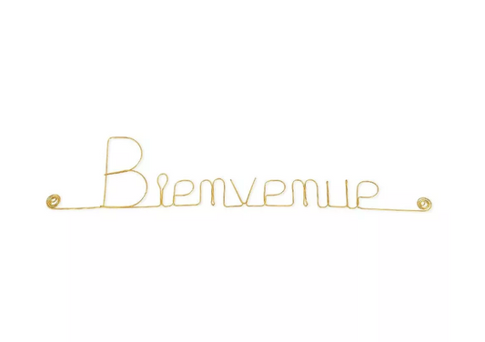 Décoration murale - Bienvenue
