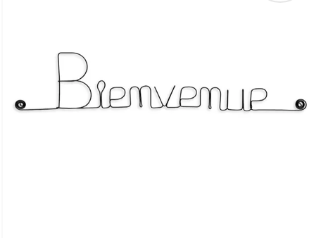 Décoration murale - Bienvenue