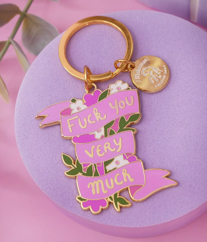 Porte-clé F*ck You Very Much – Malicieuse