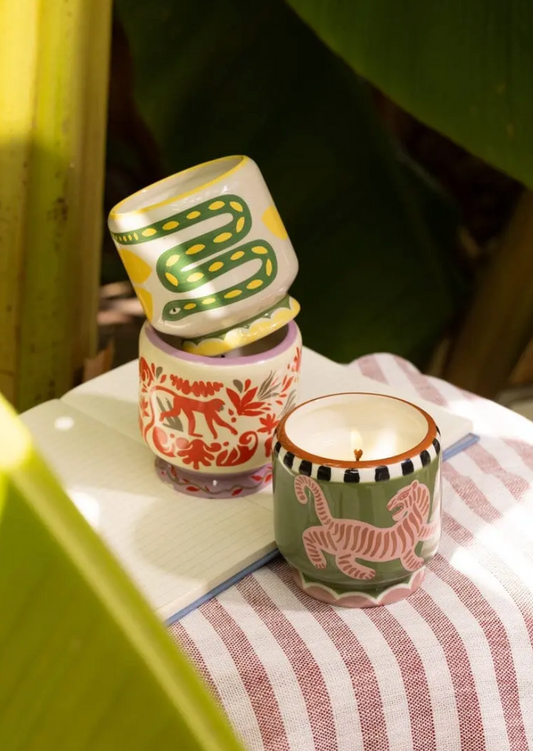 Noix de coco et Ambre - Bougie