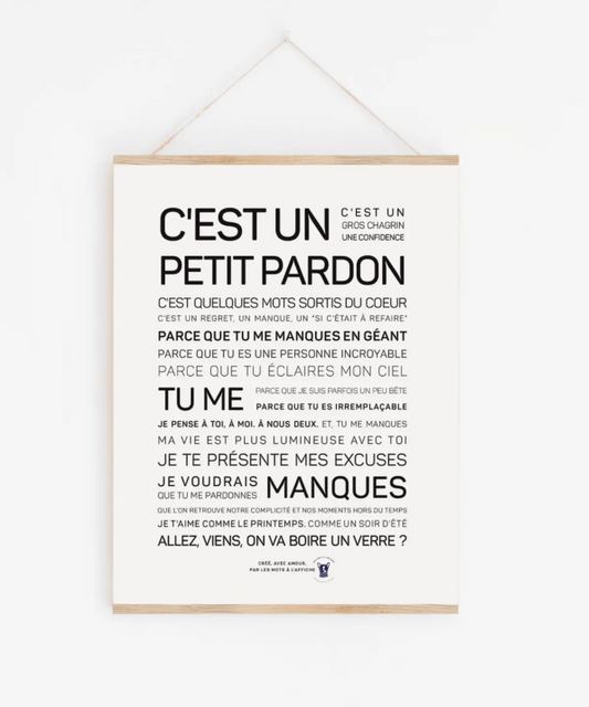 Affiche C'est un petit pardon