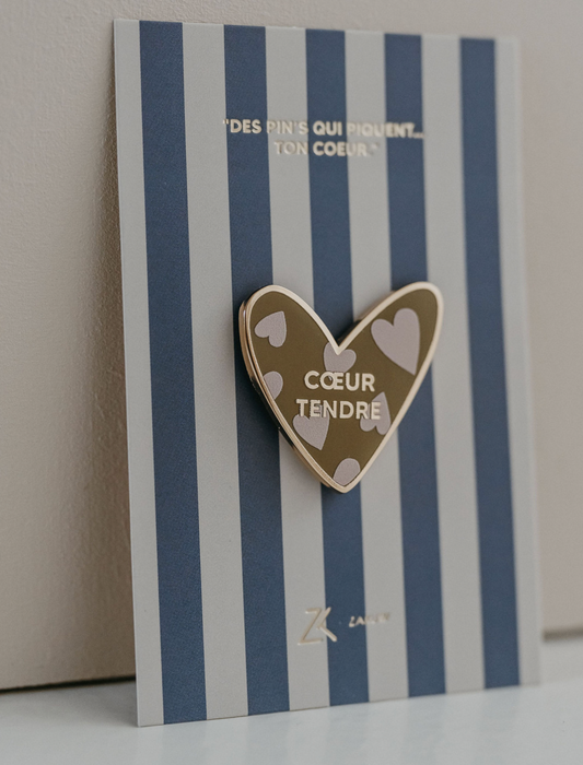 Pin's cœur - Tendre