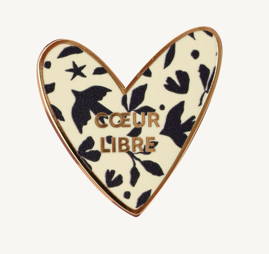 Pin's cœur - Libre