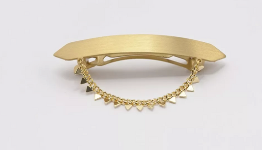 Barrette Cheveux Hortense Rock - Doré