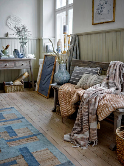 Isnel plaid - Nature - Coton recyclé