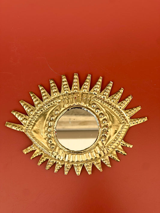 Miroir Œil en laiton