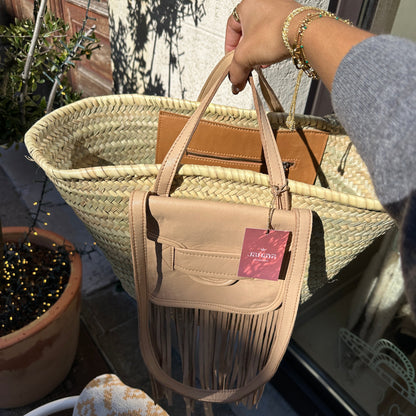 Sac Jade - Cuir et doum