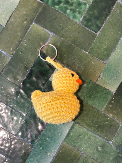 Porte-clés crochet artisanal