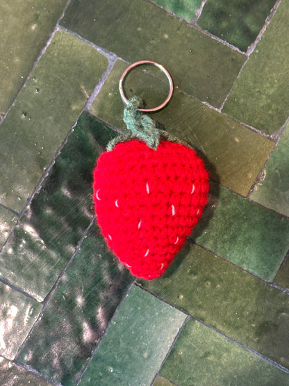 Porte-clés crochet artisanal