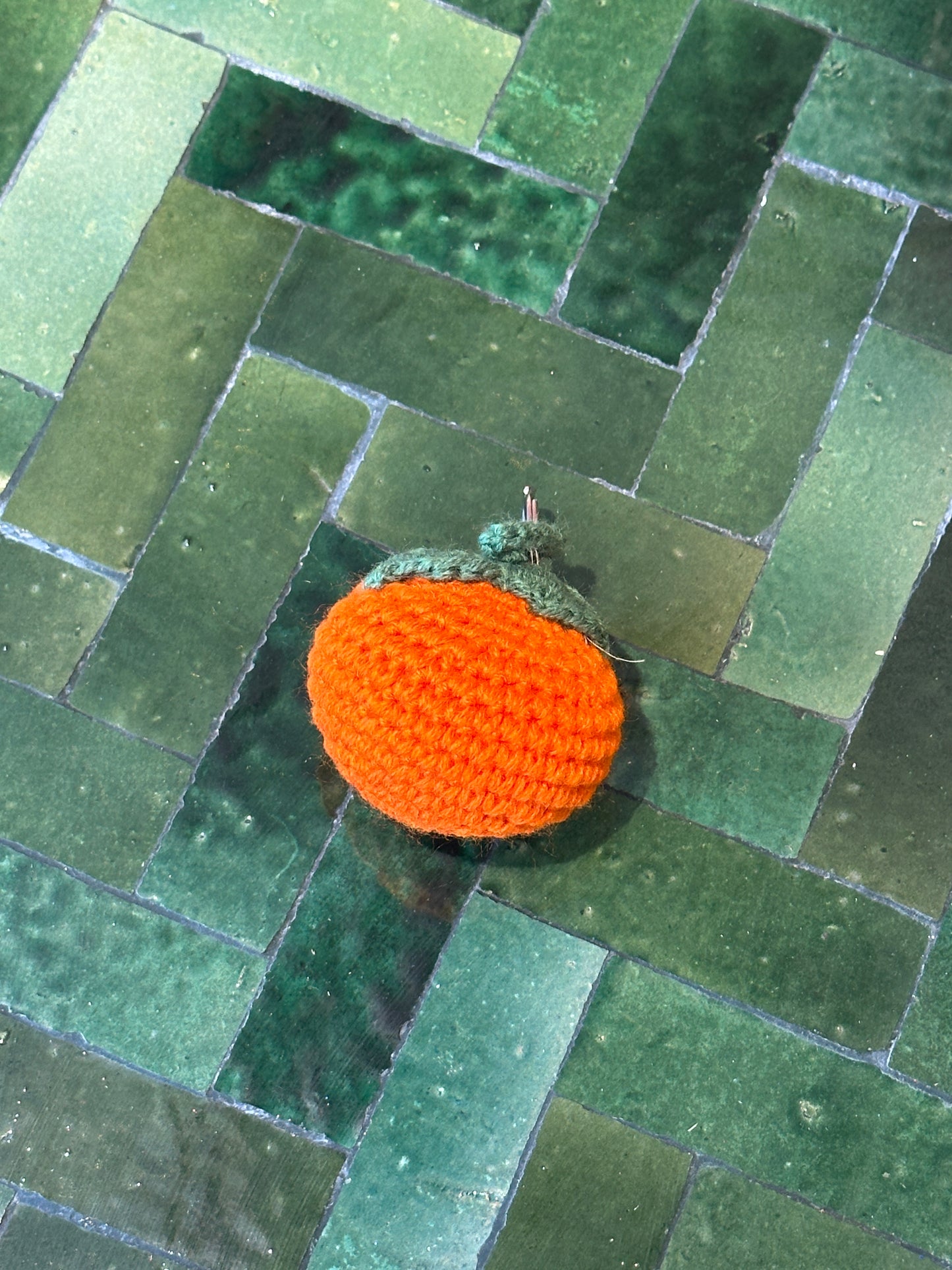 Porte-clés crochet artisanal
