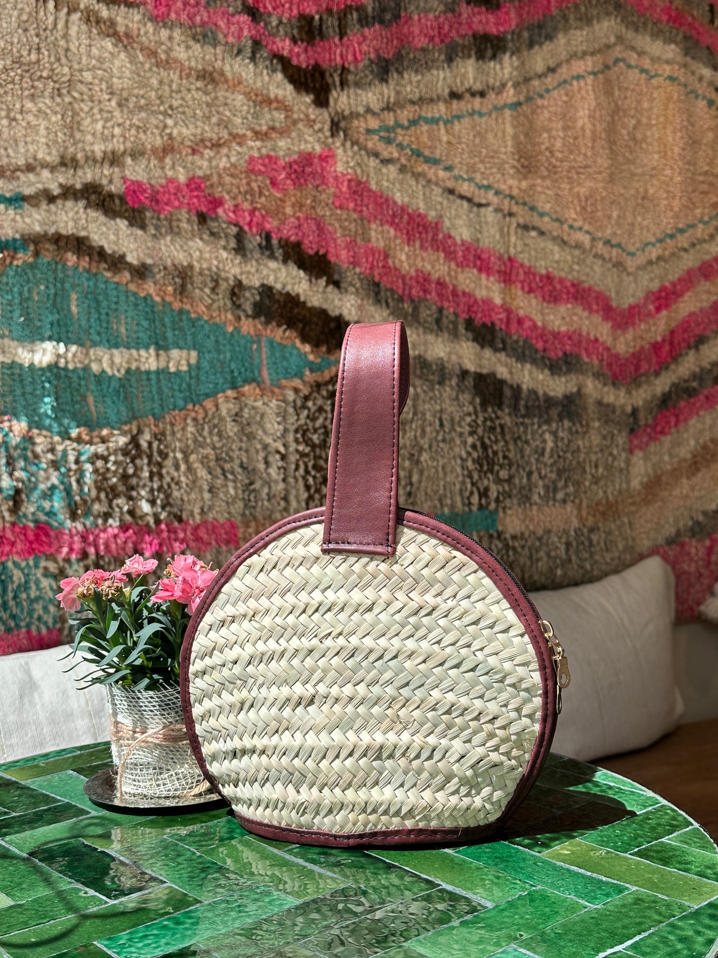 Petit sac coquillage artisanal