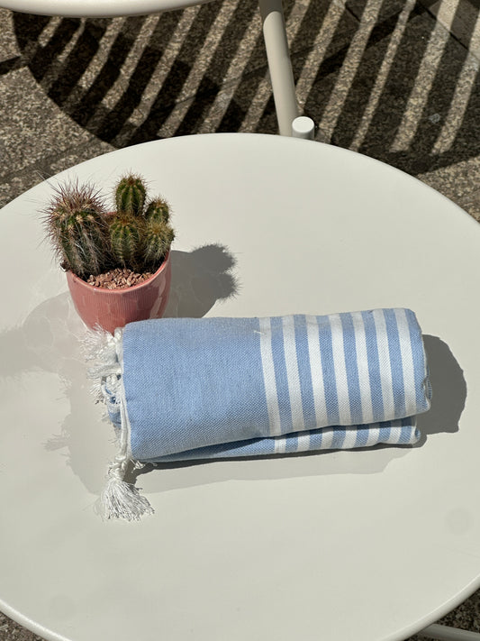 Fouta 100% coton – Fabrication artisanale Maroc