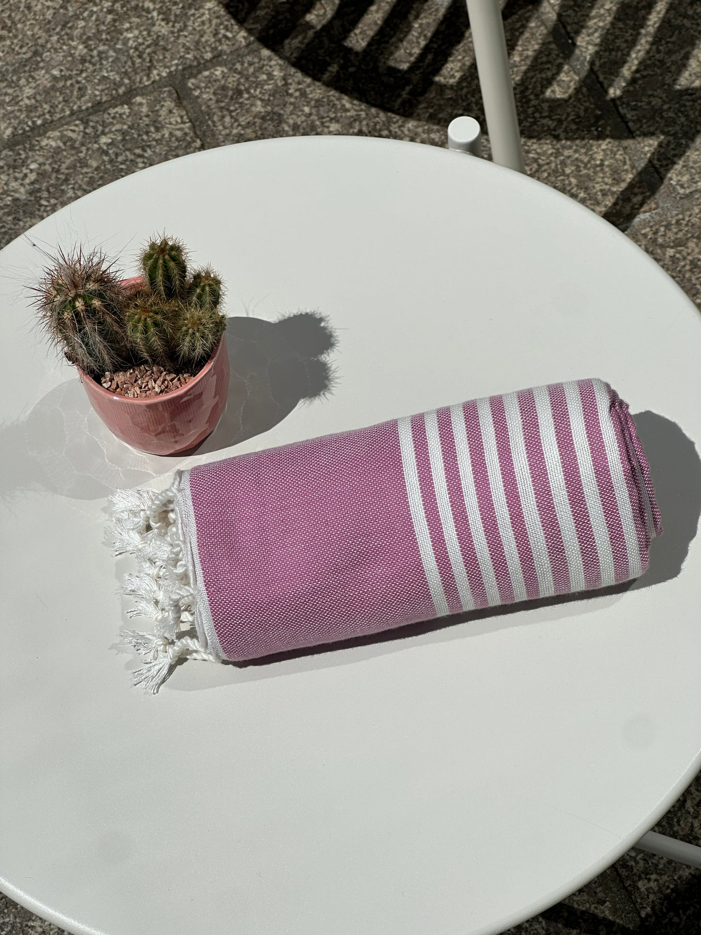 Fouta 100% coton – Fabrication artisanale Maroc