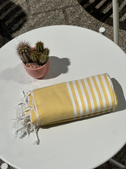 Fouta 100% coton – Fabrication artisanale Maroc