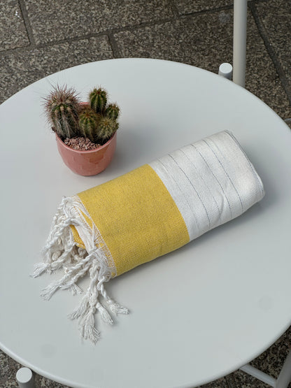 Fouta 100% coton – Fabrication artisanale Maroc
