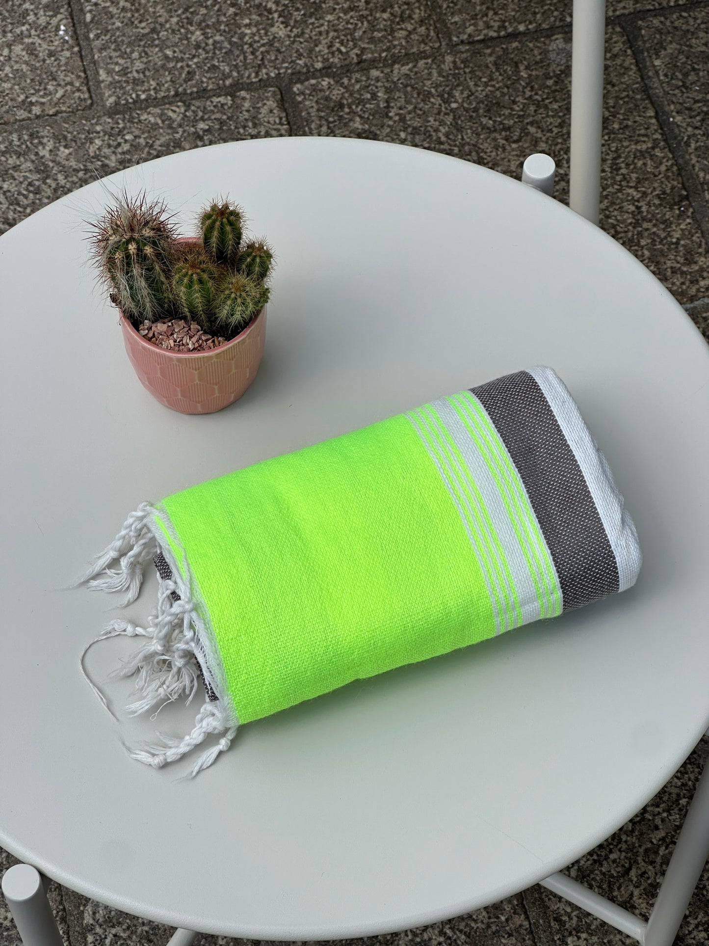 Fouta 100% coton – Fabrication artisanale Maroc