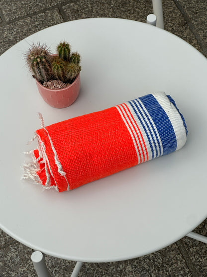 Fouta 100% coton – Fabrication artisanale Maroc