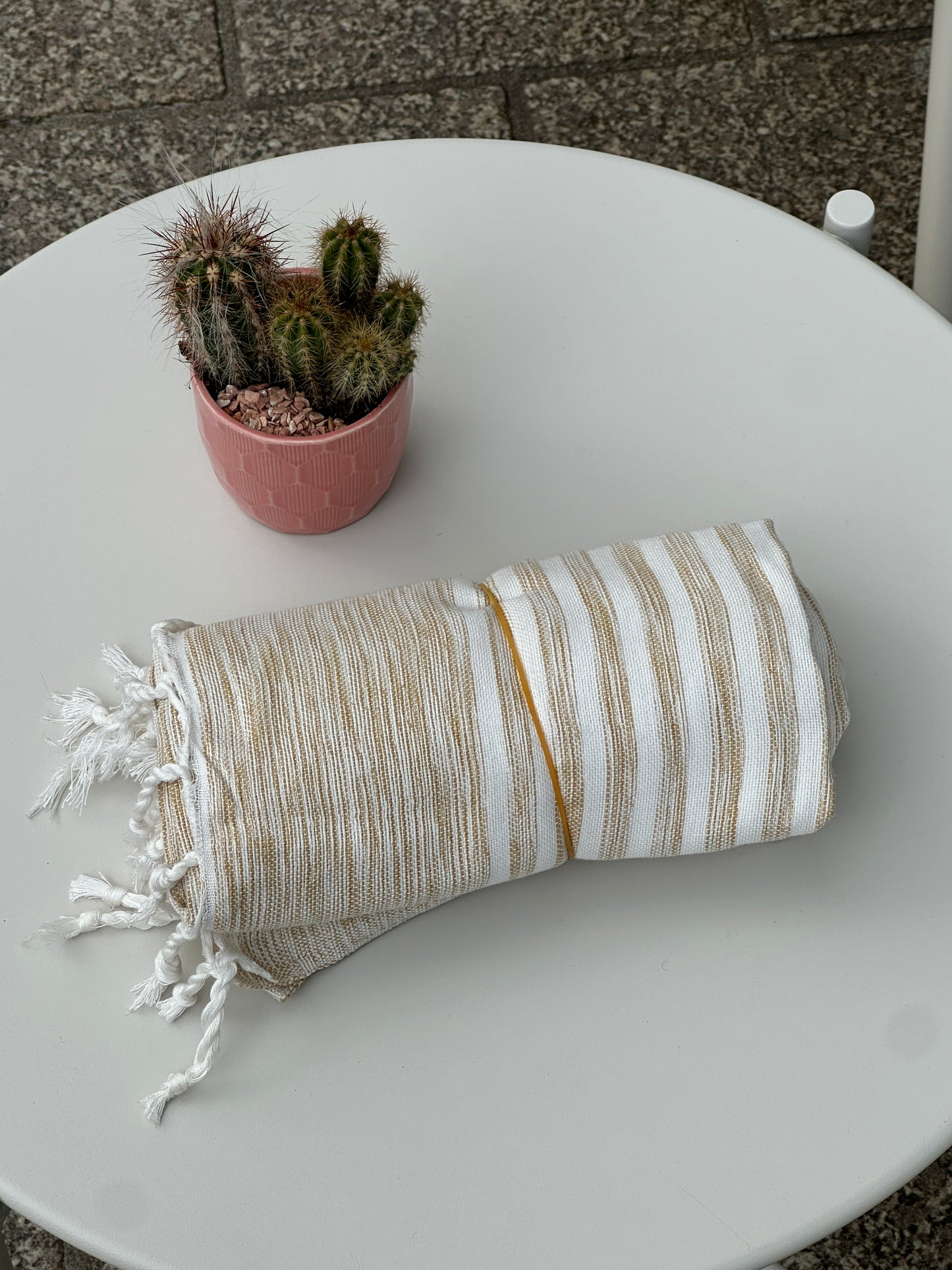 Fouta 100% coton – Fabrication artisanale Maroc
