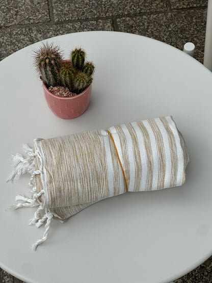 Fouta 100% coton – Fabrication artisanale Maroc