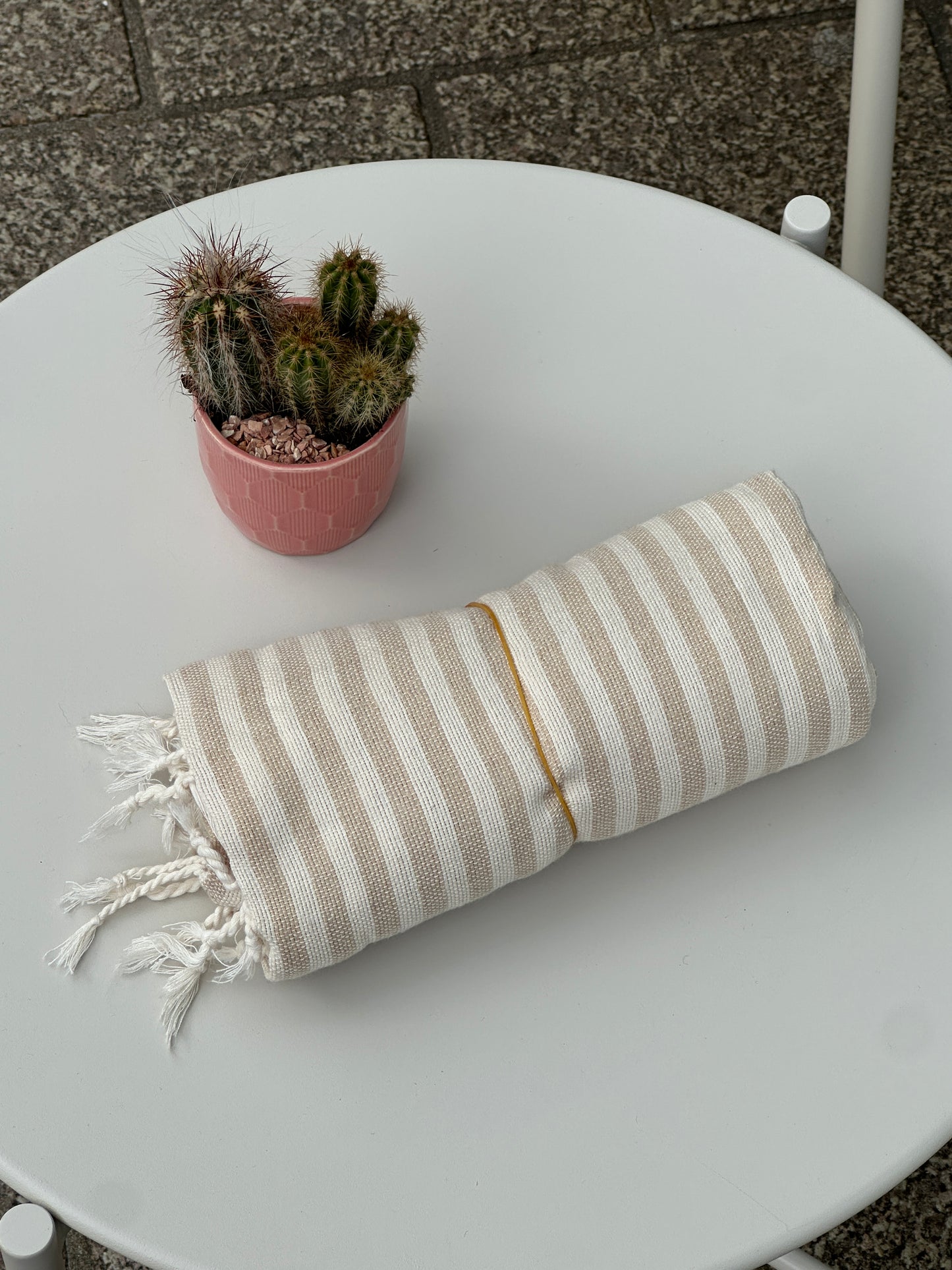 Fouta 100% coton – Fabrication artisanale Maroc