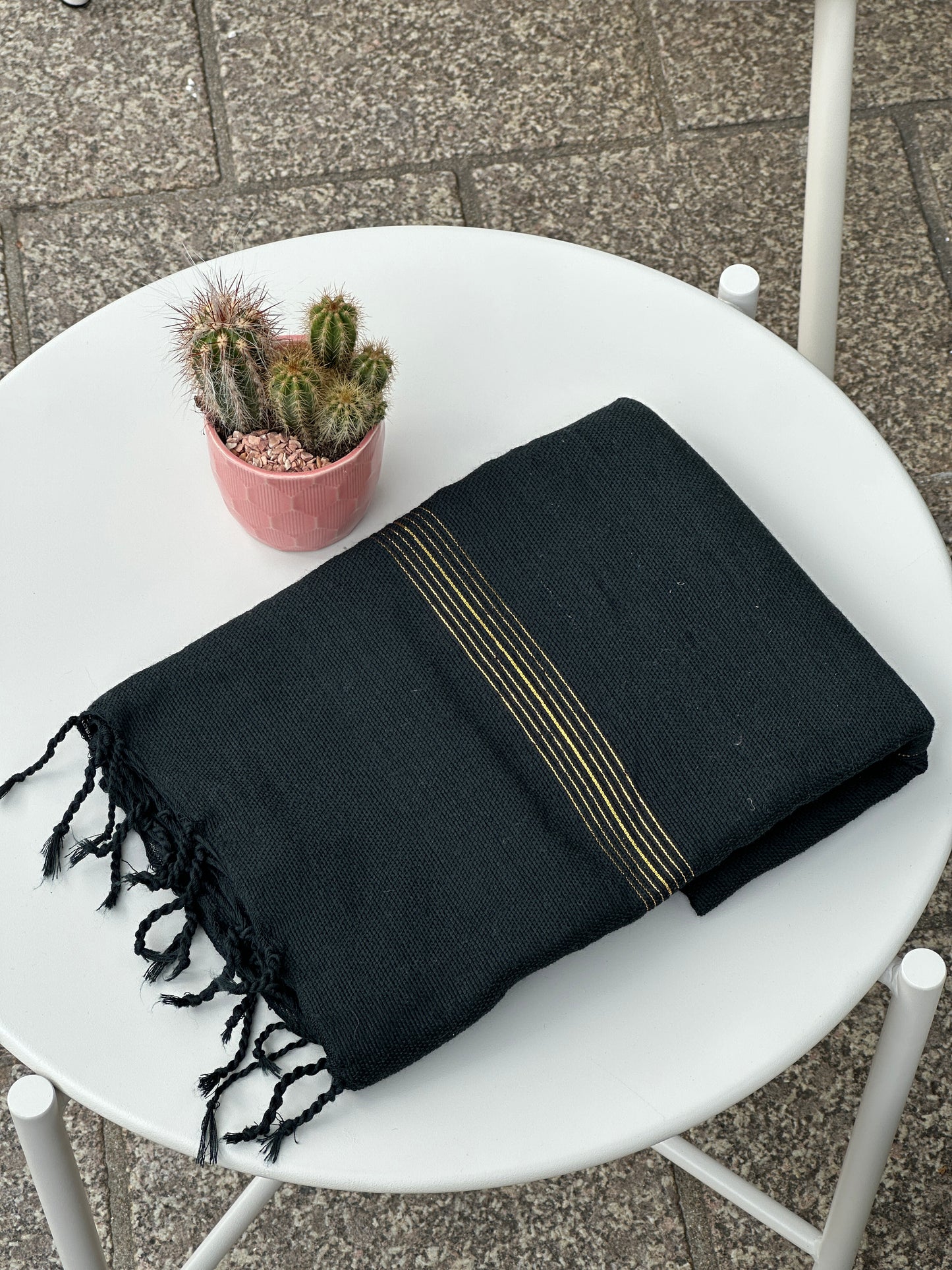 Fouta 100% coton – Fabrication artisanale Maroc
