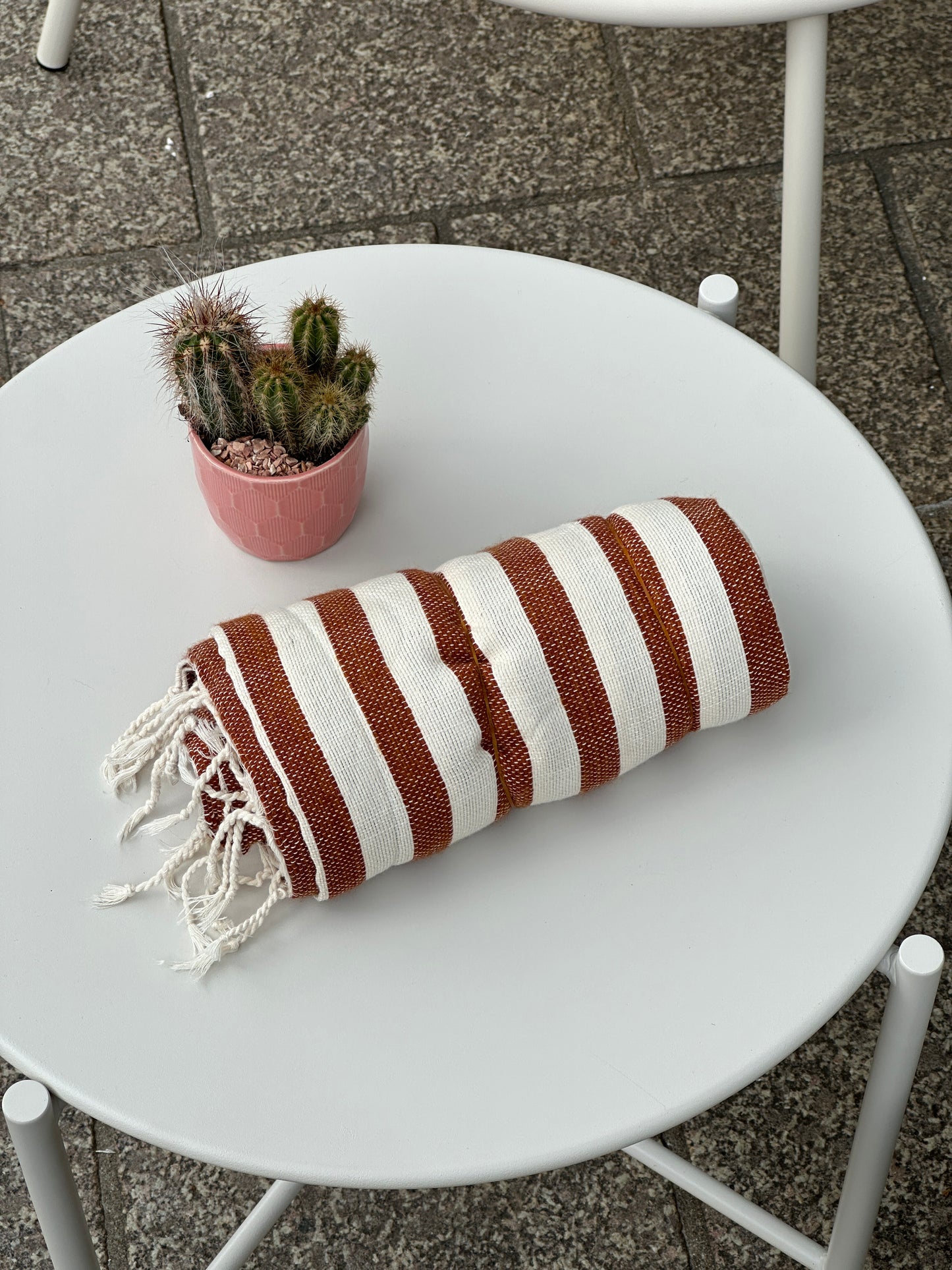 Fouta 100% coton – Fabrication artisanale Maroc