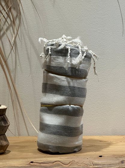 Fouta 100% coton – Fabrication artisanale Maroc