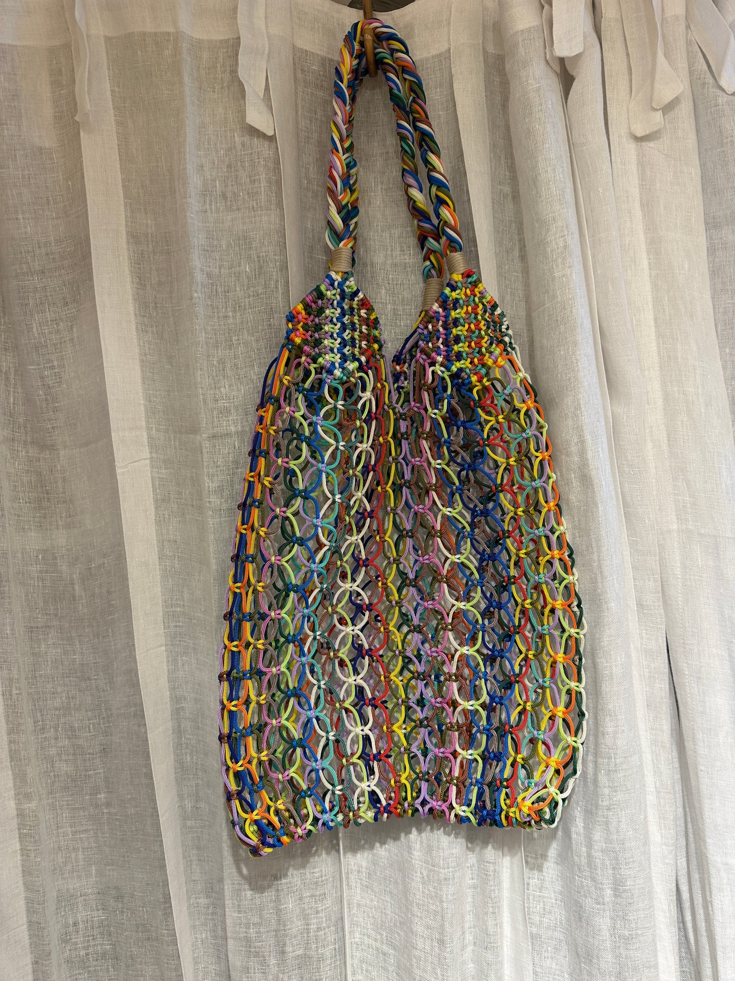 Tote bag ajouré en nylon