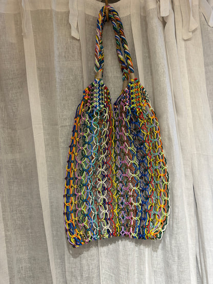 Tote bag ajouré en nylon