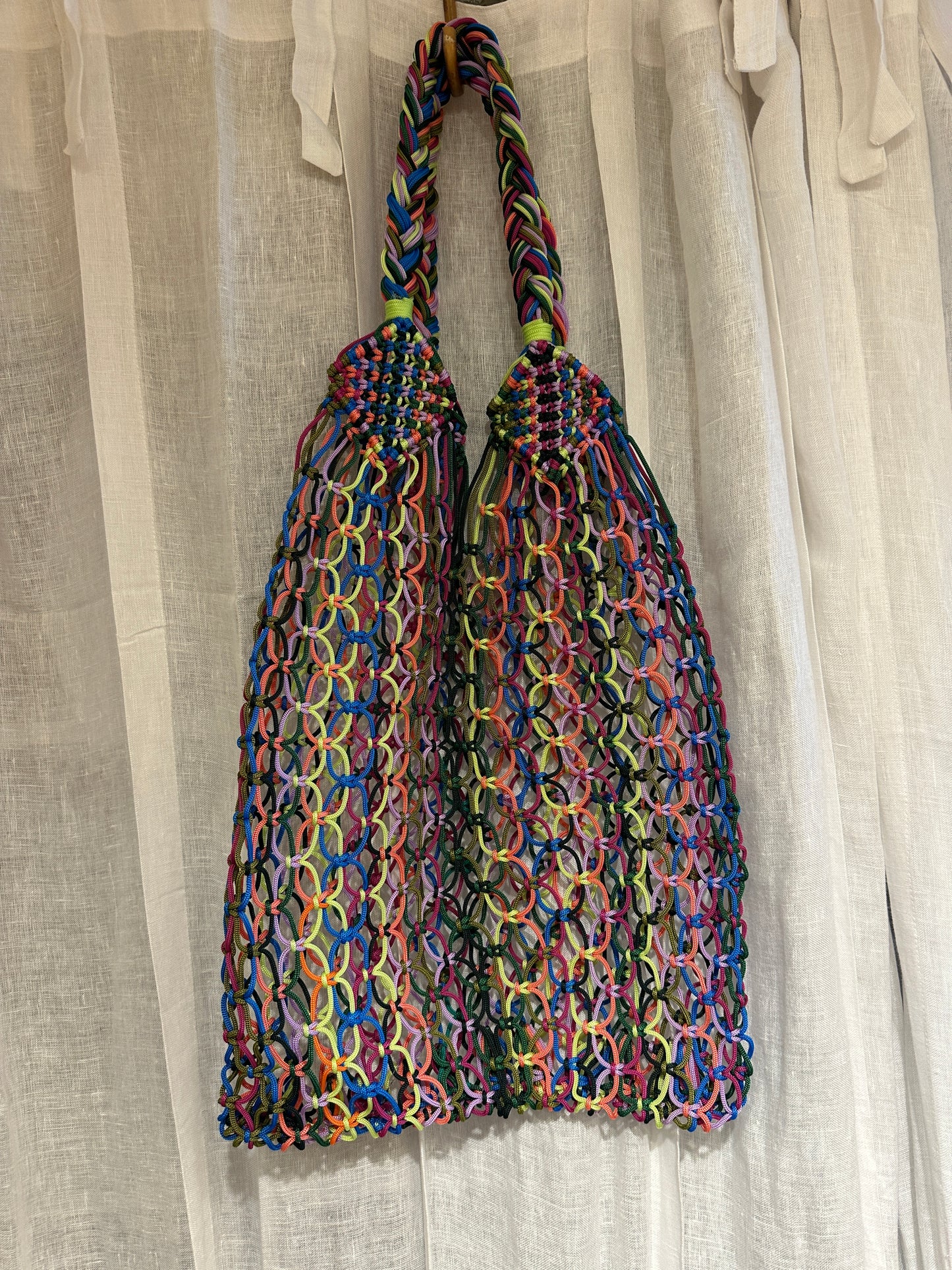Tote bag ajouré en nylon