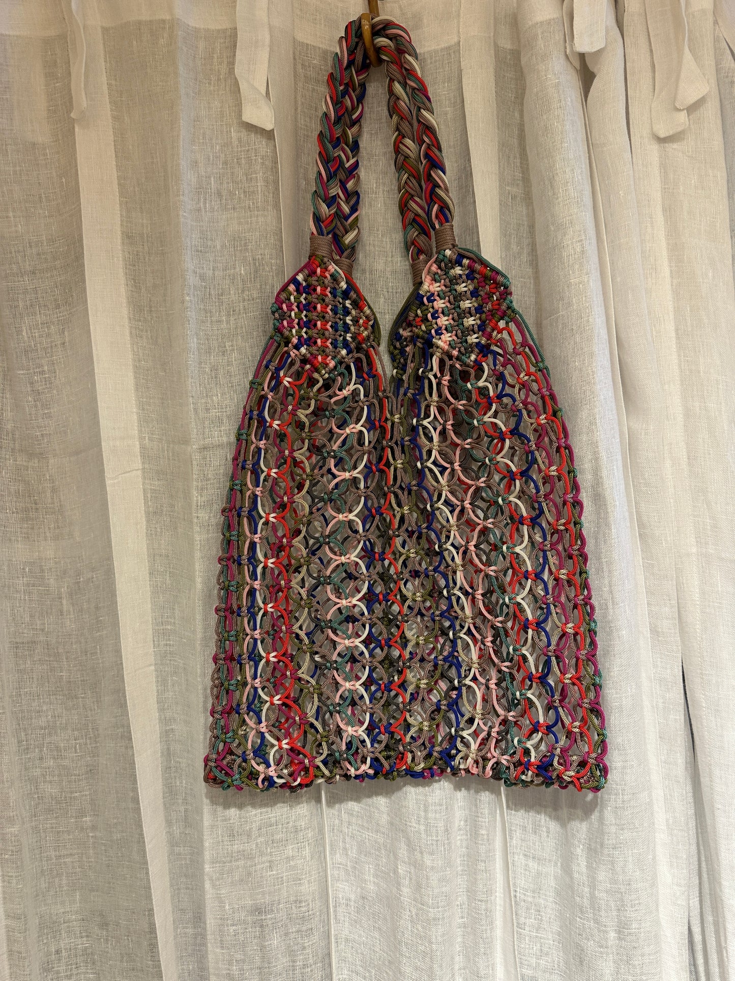 Tote bag ajouré en nylon