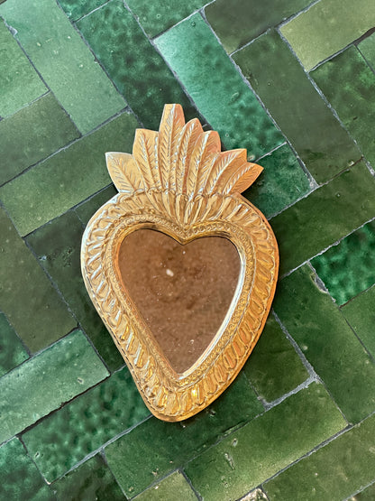 Moyen coeur sacré - Laiton