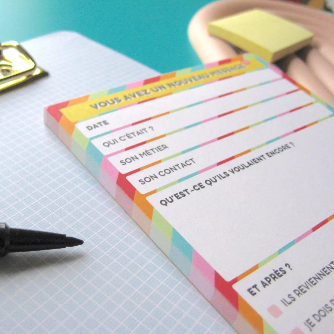 Bloc-notes Vous Avez Un Message – A6