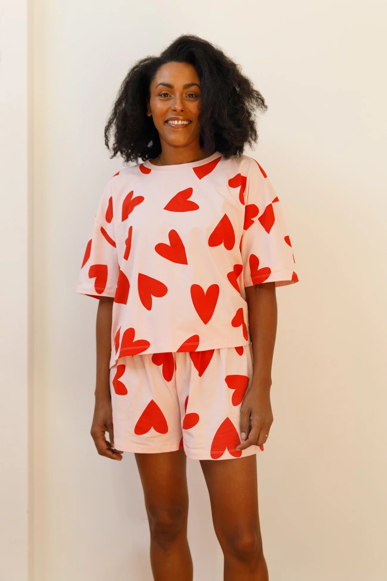 Pyjama coton BIO - Mi Amor Rose - WE ARE JOLIES