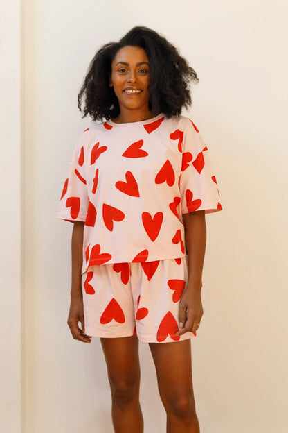 Pyjama coton BIO - Mi Amor Rose - WE ARE JOLIES