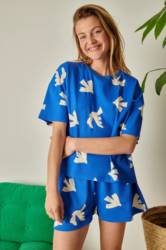 Pyjama Gaufre Coton BIO - Colomba - WE ARE JOLIES