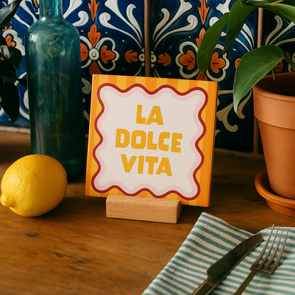 La dolce vita - carreau en céramique