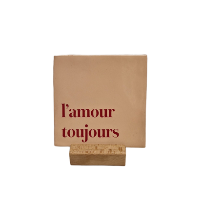 L'amour toujours - carreau en céramique
