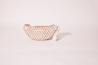 SAC BANANE COTON BEIGE BIANCA