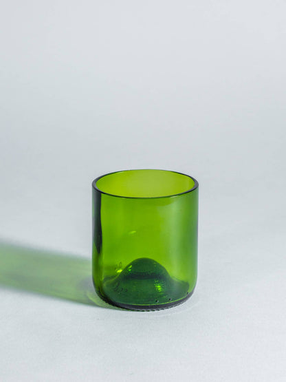 LES VERRES À BOIRE « CUCU » - 25cl - Vert bouteille / Brute