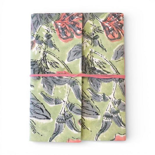 Carnet recouvert de tissu imprimé N°9