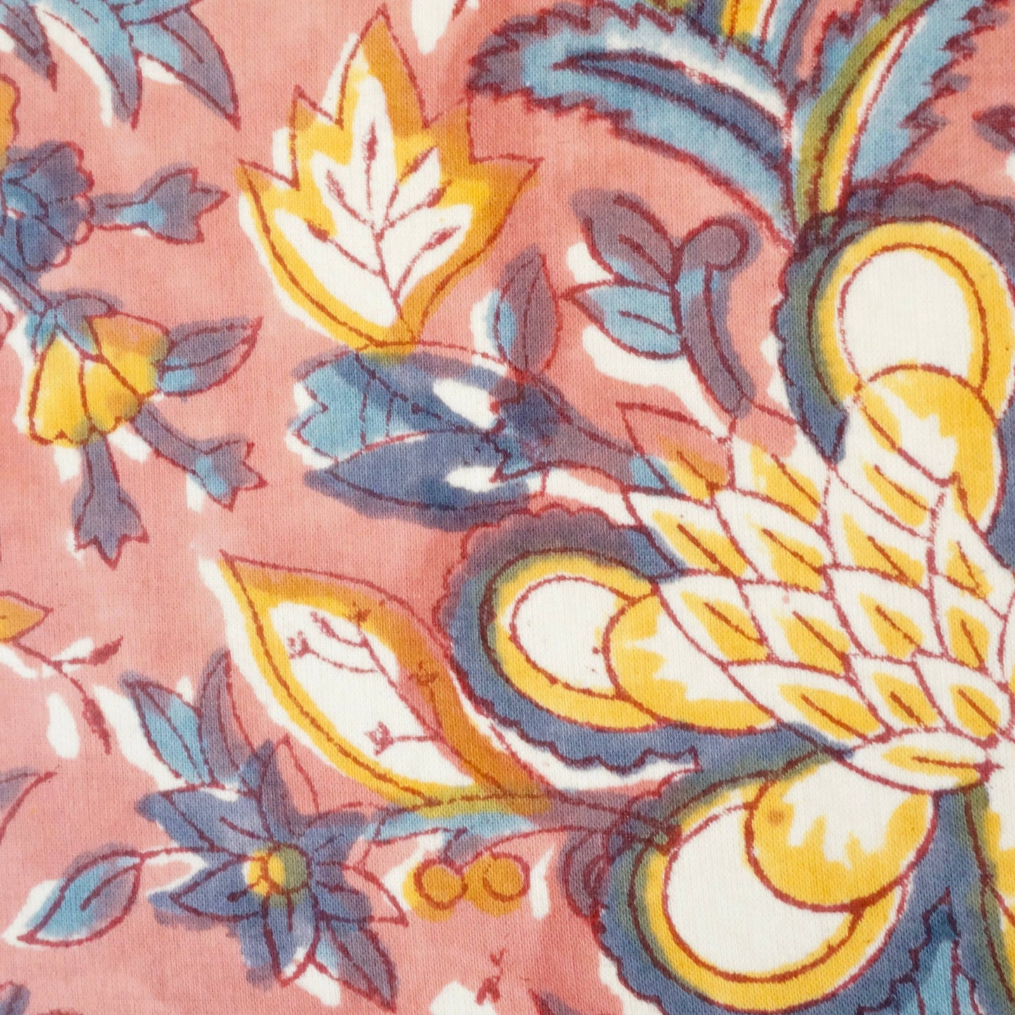Carnet recouvert de tissu imprimé N°19