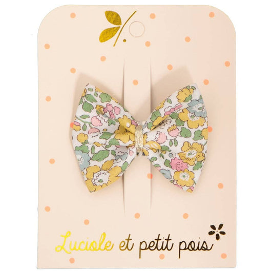 Barrette nœud ruban - Liberty Betsy ann lemon