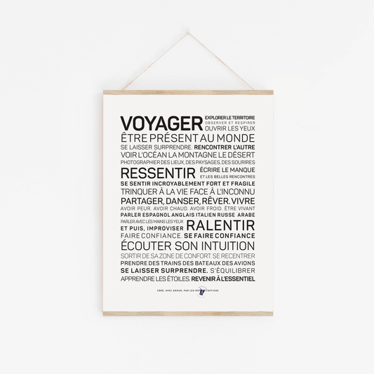 Affiche Voyager