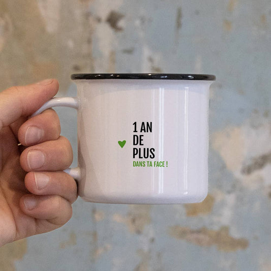 Mug 1 an de plus dans ta face ! / Anniversaire