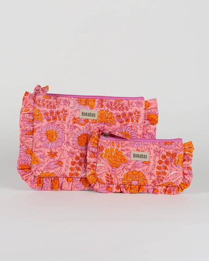 Pochette matelassée à froufrous Marie: Grande