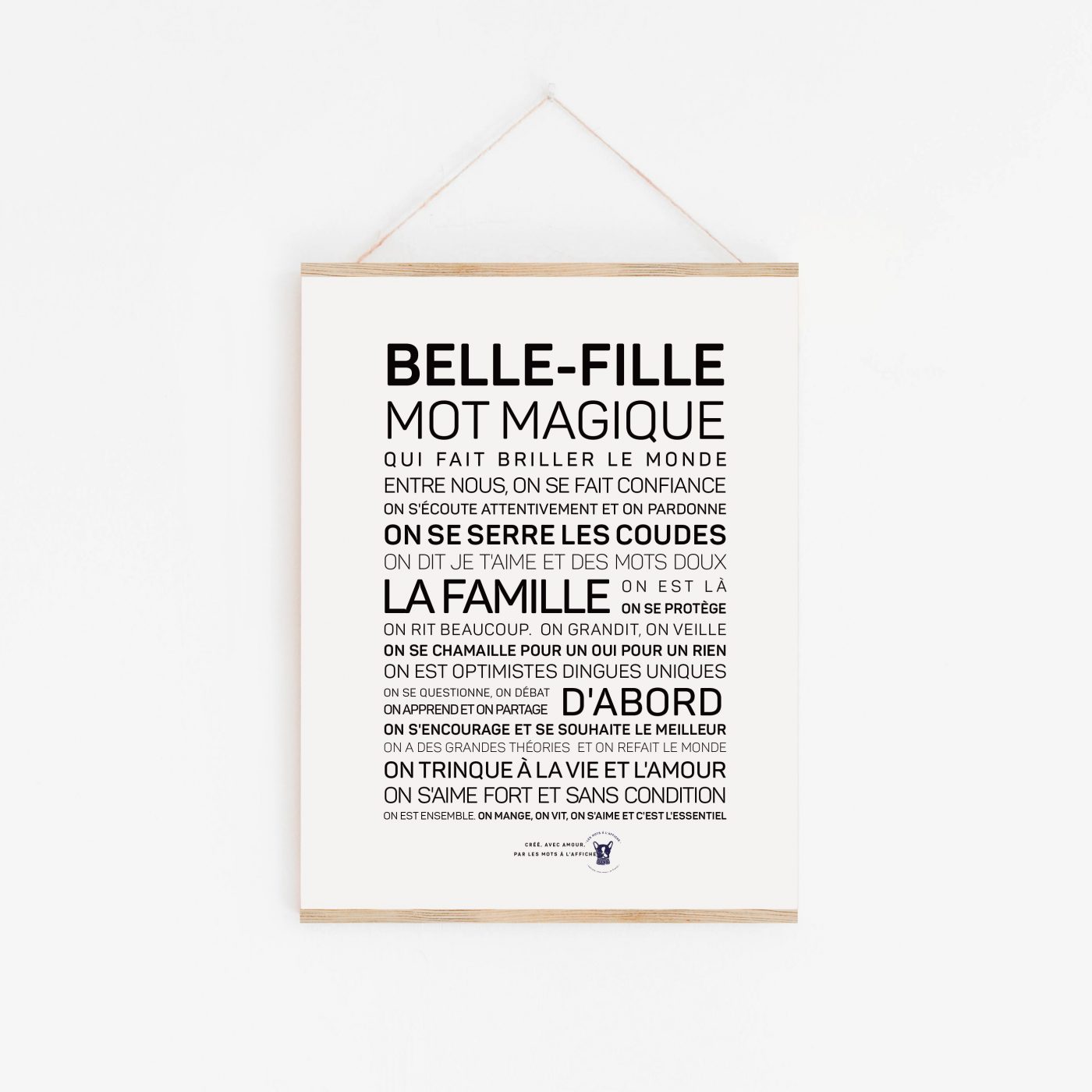 Affiche Belle-fille