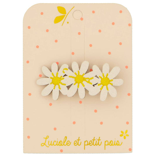 Barrette 3 marguerites