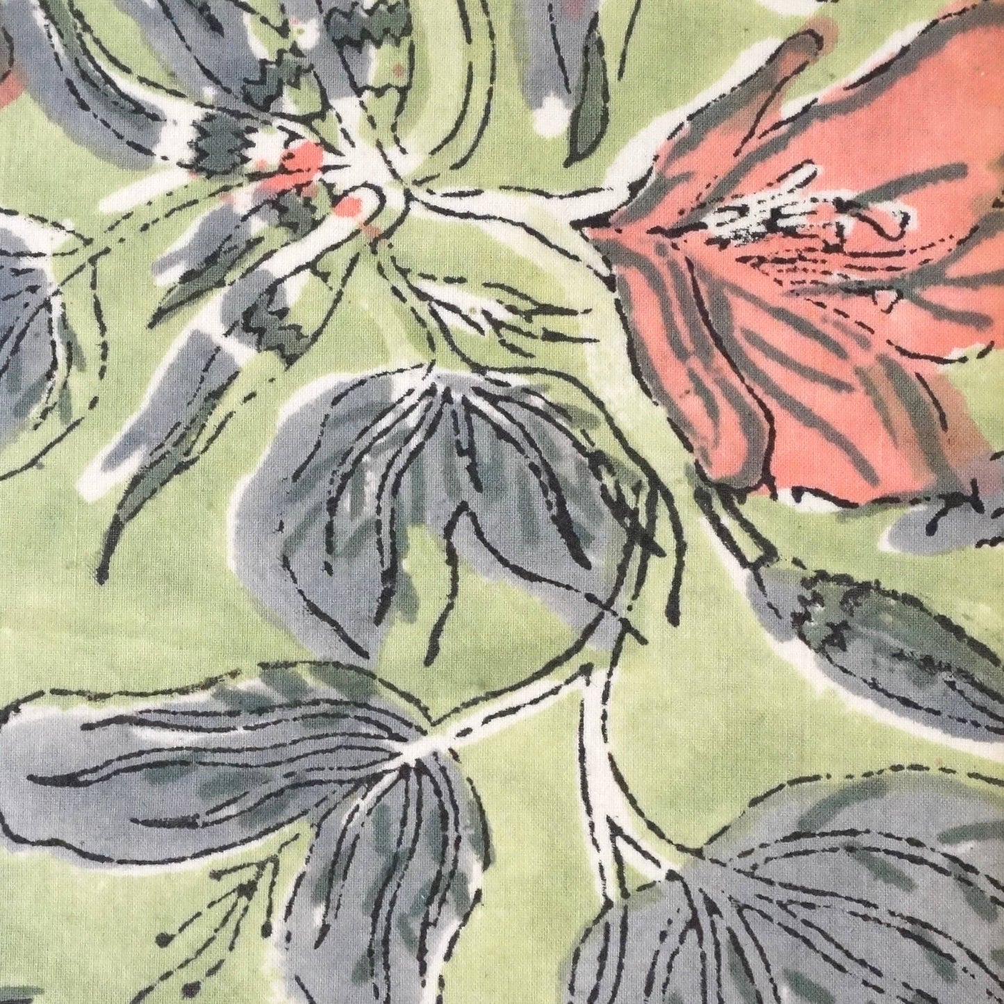 Carnet recouvert de tissu imprimé N°9